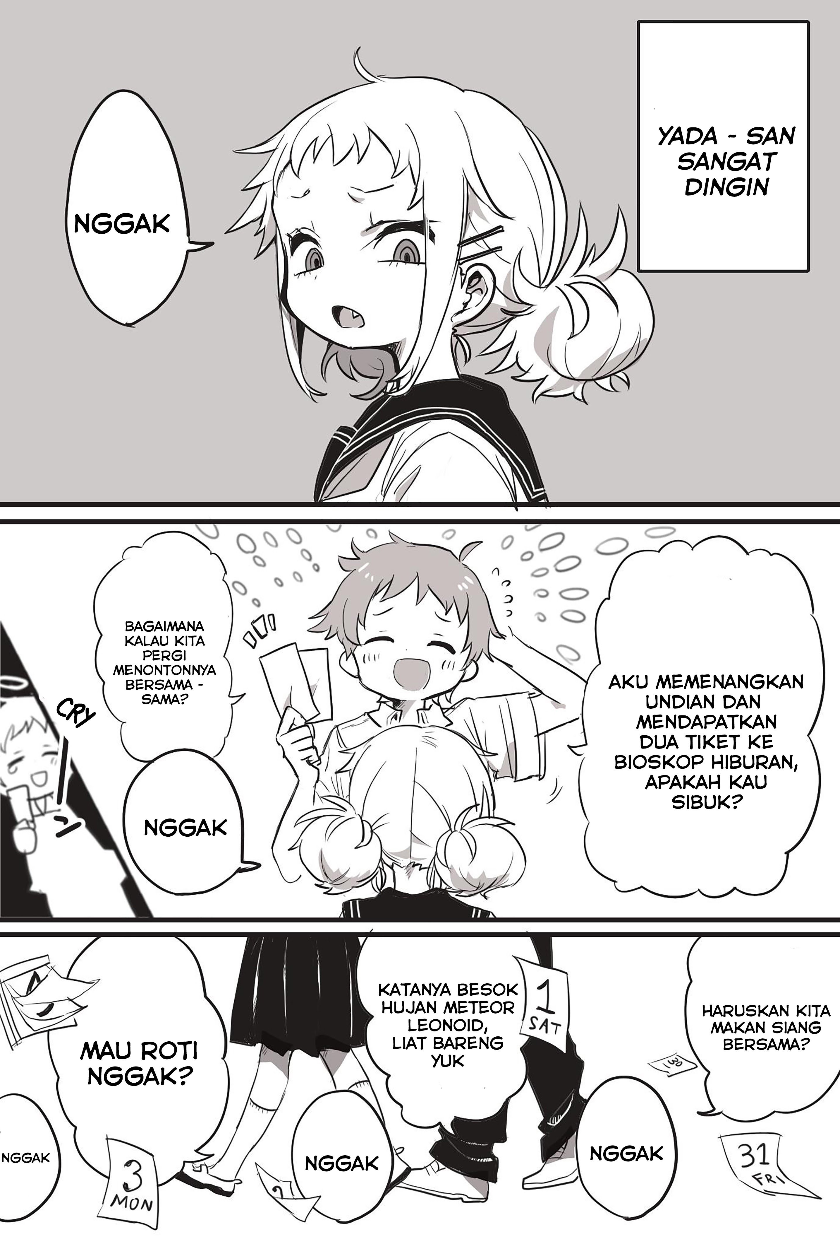 Yada-san Is Cold Chapter 1