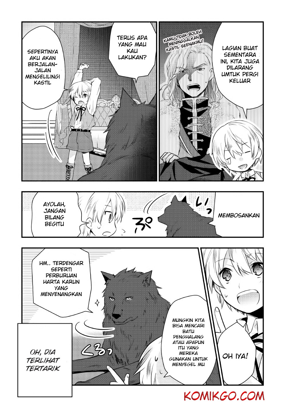 Tensei Ouji Wa Daraketai Chapter 4