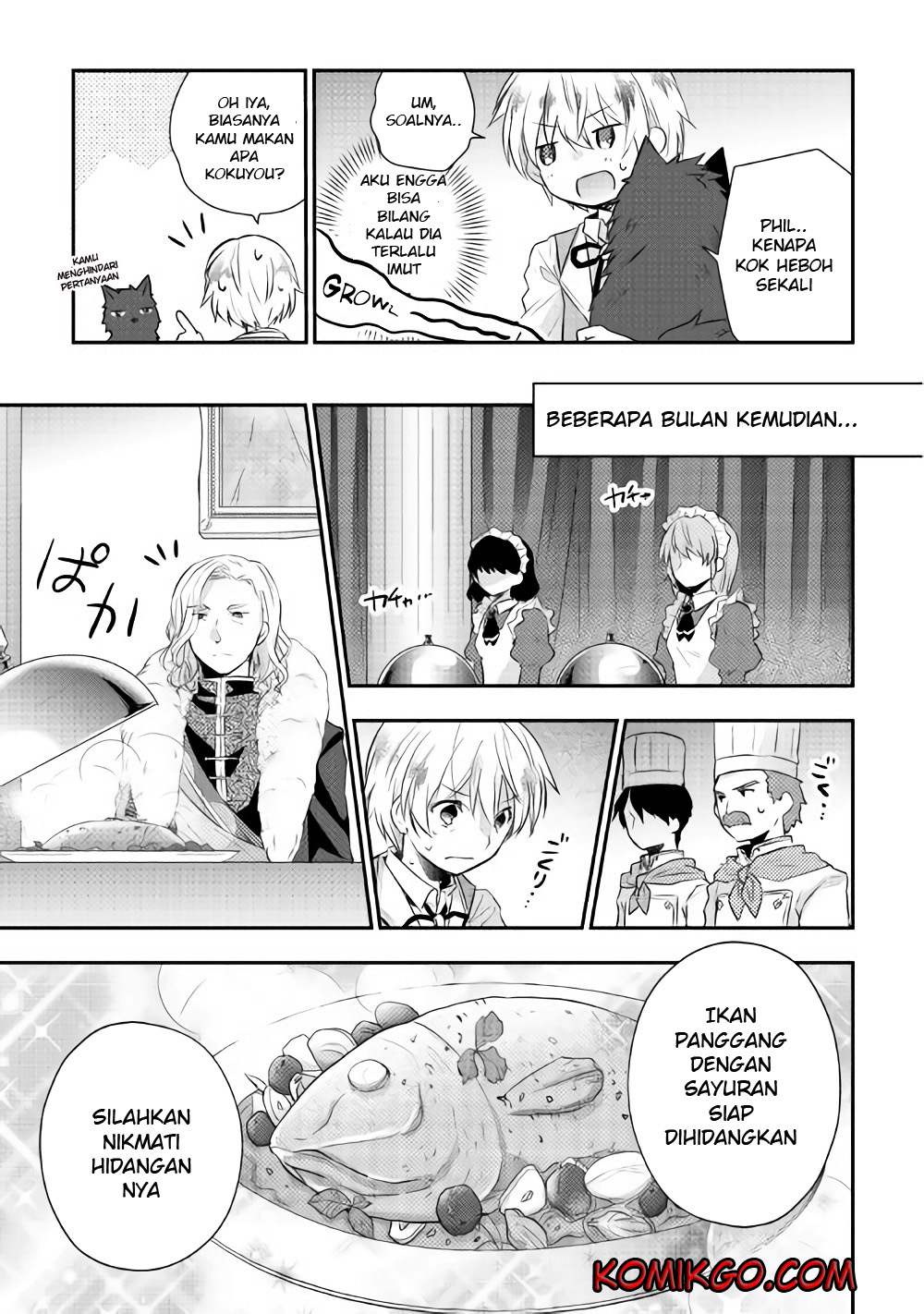 Tensei Ouji Wa Daraketai Chapter 4