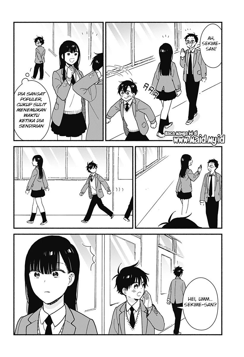 Sekimen Shinaide Sekime-san (serialization) Chapter 5