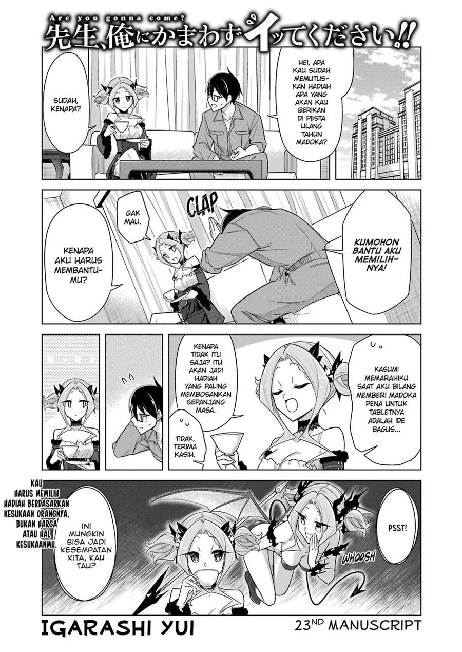 Sensei, Ore Ni Kamawazu Itte Kudasai!! Chapter 23