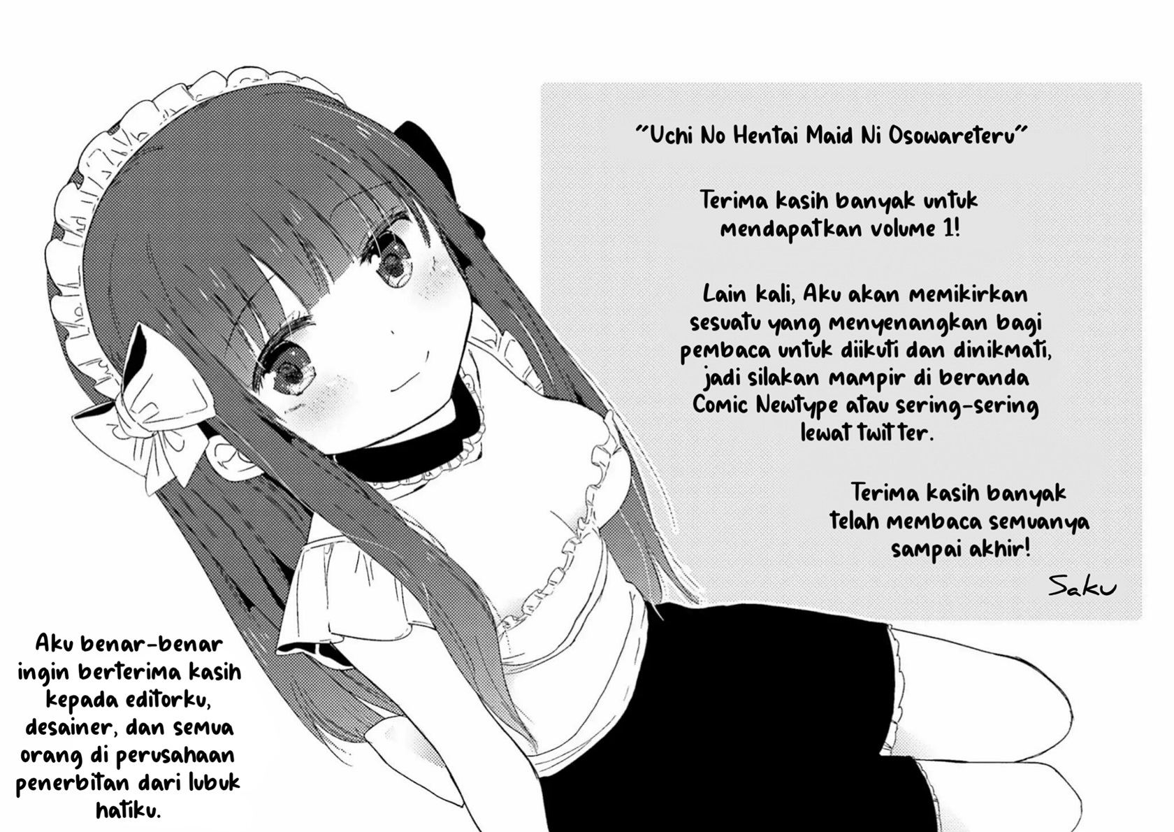 Uchi No Hentai Maid Ni Osowareteru Chapter 20.3