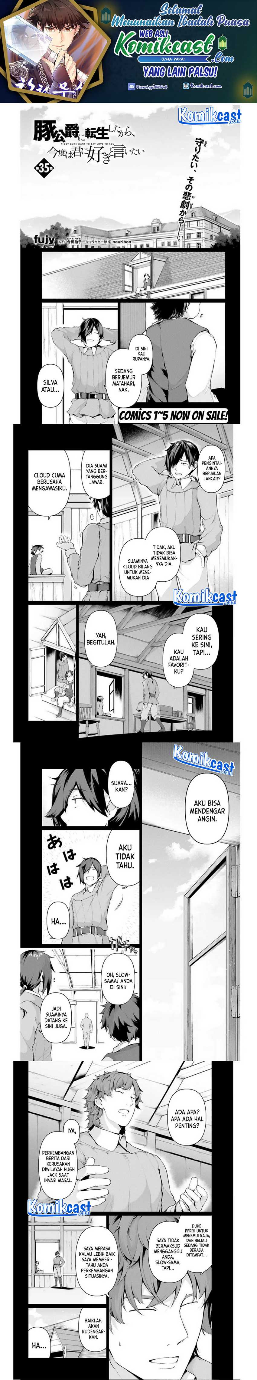 Buta Koushaku Ni Tensei Shitakara, Kondo Wa Kimi Ni Suki To Iitai Chapter 35