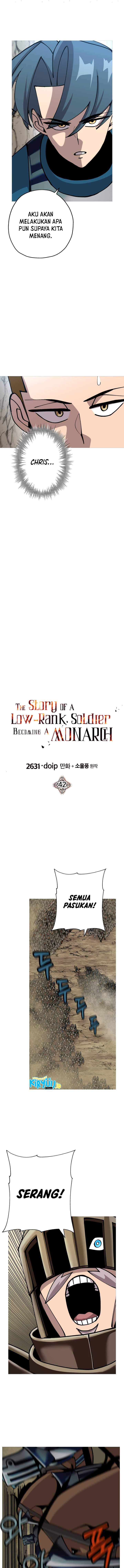 The Story Of A Low-rank Soldier Becoming A Monarch Chapter 42