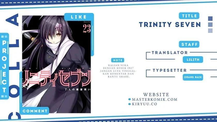 Trinity Seven Chapter 91