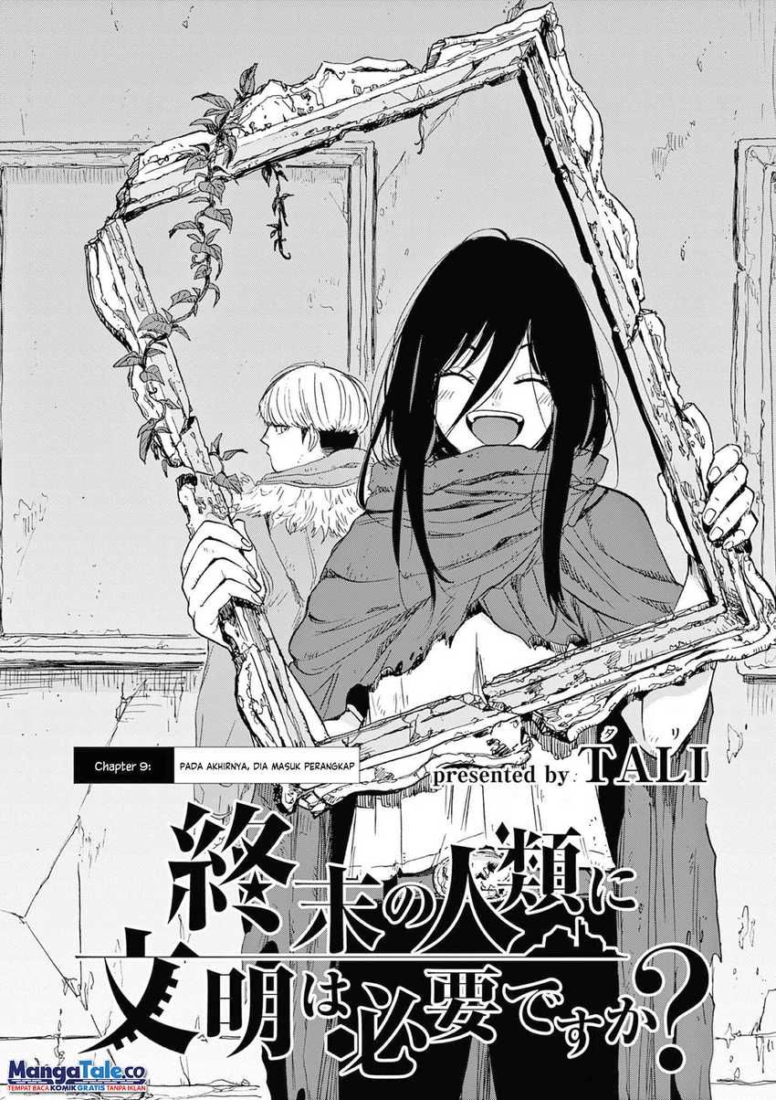 Shuumatsu No Jinrui Ni Bunmei Wa Hitsuyou Desu Ka Chapter 7