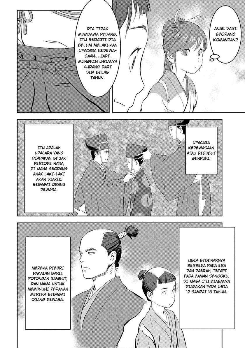 Sengoku Komachi Kuroutan Noukou Giga Chapter 9