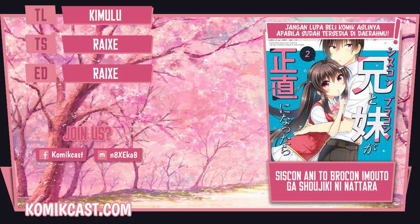 Siscon Ani To Brocon Imouto Ga Shoujiki Ni Nattara Chapter 46