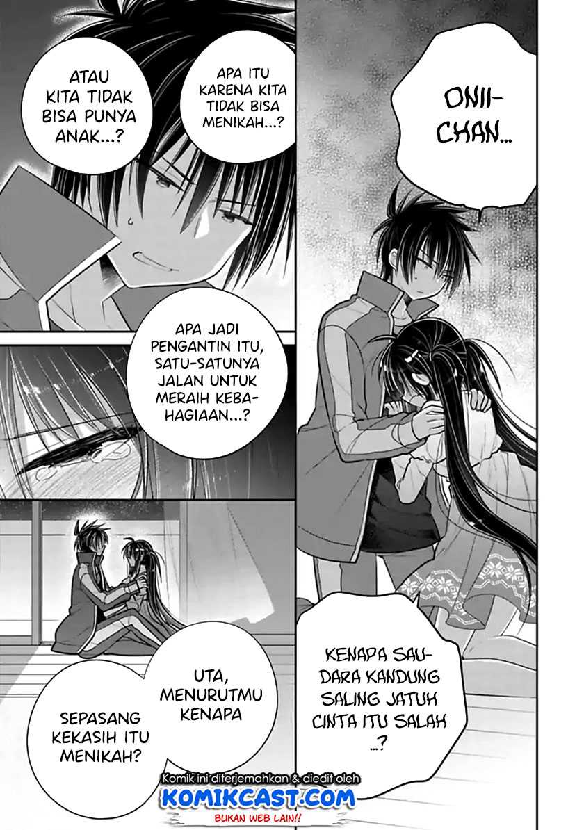 Siscon Ani To Brocon Imouto Ga Shoujiki Ni Nattara Chapter 46