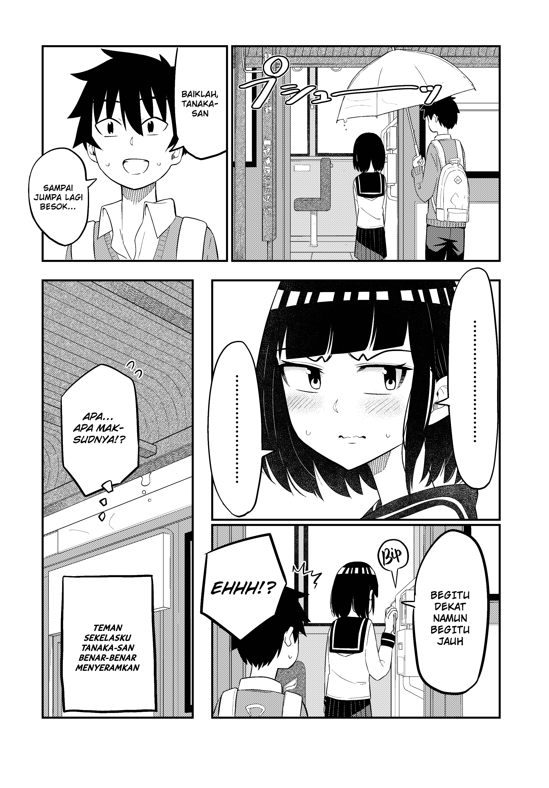My Classmate Tanaka-san Is Super Scary Chapter 9