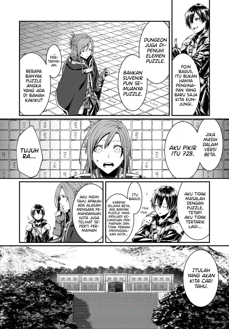 Sword Art Online Progressive Canon Of The Golden Rule Chapter 1