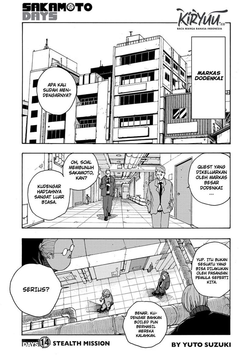 Sakamoto Days Chapter 14