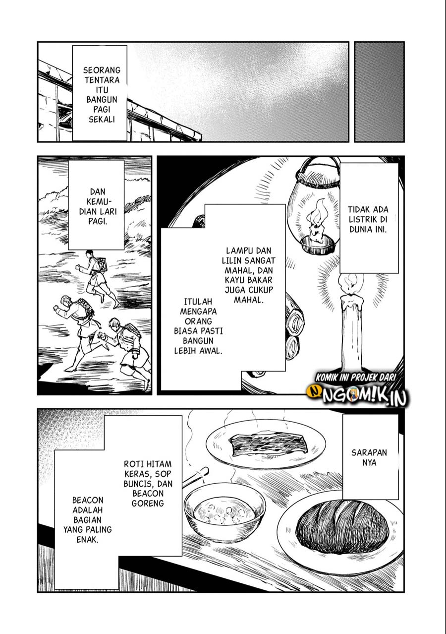 Tensei Shitara Heishi Datta Akai Shinigami To Yobareta Otoko Chapter 1.2