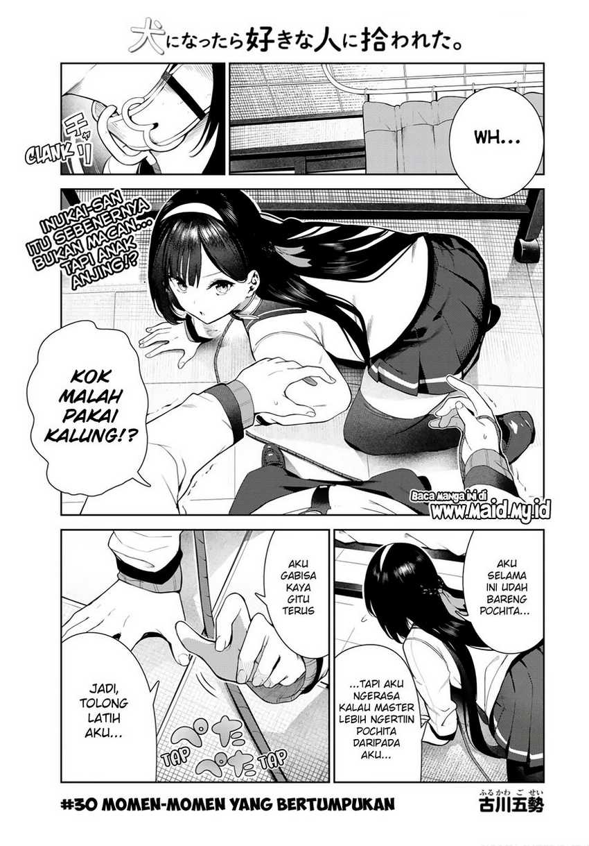 Inu Ni Nattara Suki Na Hito Ni Hirowareta Chapter 30