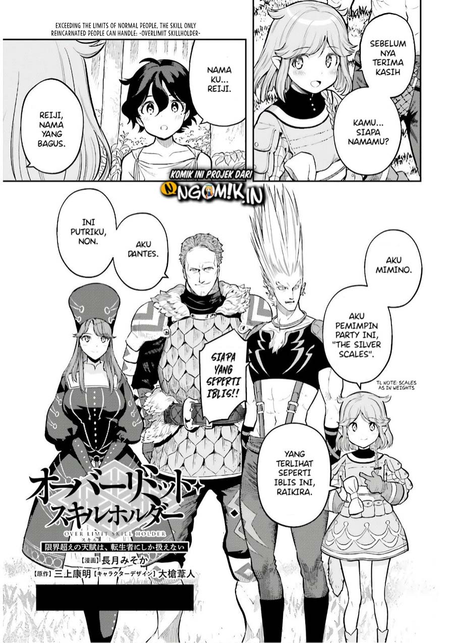 Genkai Koe No Tenpu Wa, Tensei-sha Ni Shika Atsukaenai Overlimit Skill Holders Chapter 3.1