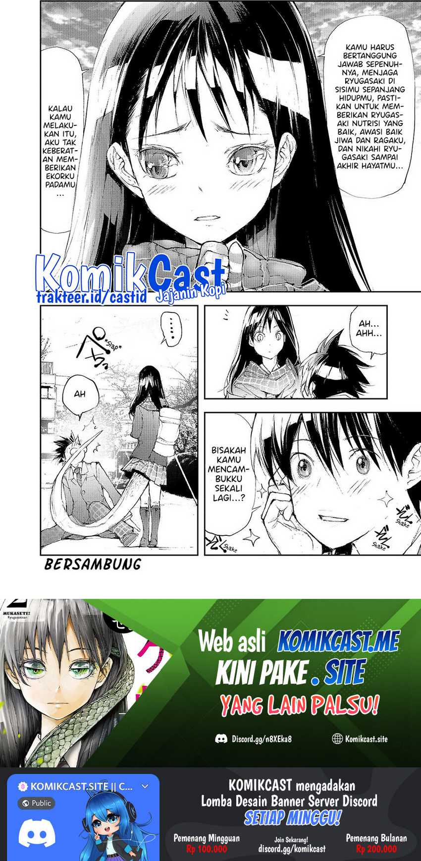 Mukasete! Ryugasaki-san Chapter 46