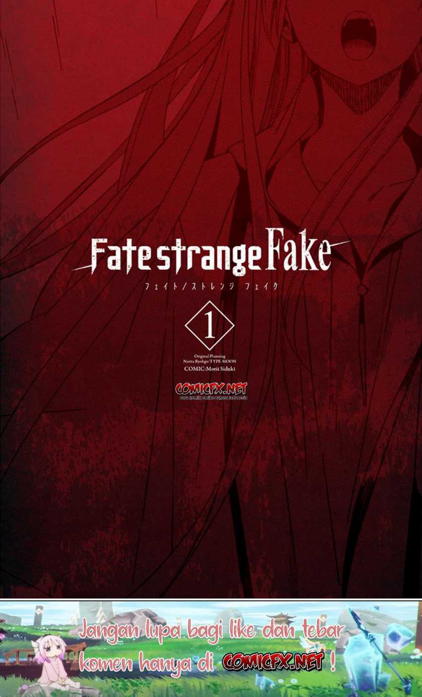 Fate Strange Fake Chapter 1