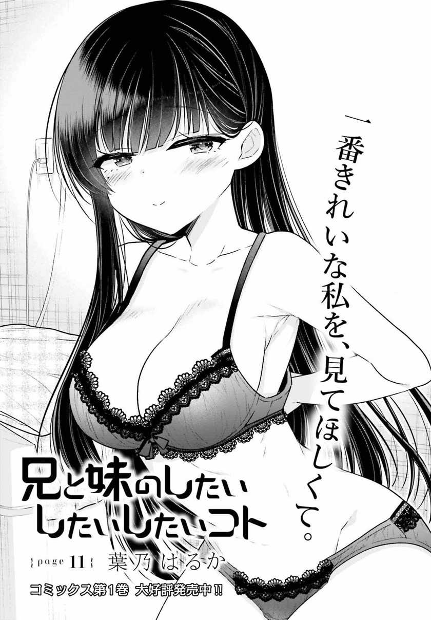 Ani To Imouto No Shitai Shitai Shitai Koto Chapter 11