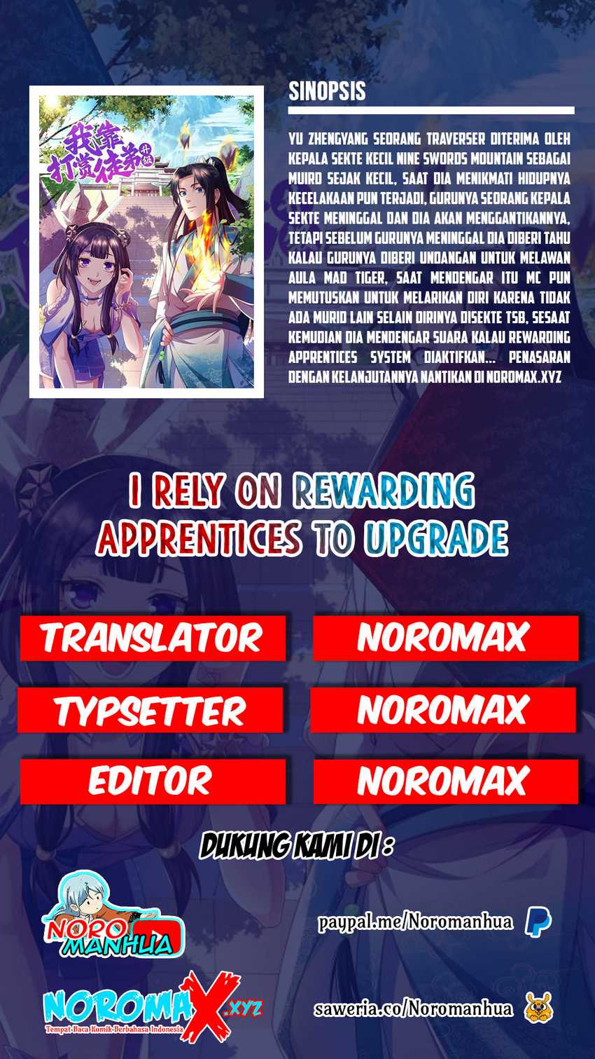 I Rely On Rewarding Apprentices To Upgrade Chapter 7