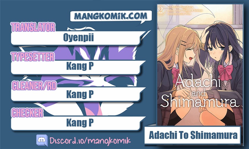 Adachi To Shimamura (yuzuhara Moke) Chapter 19