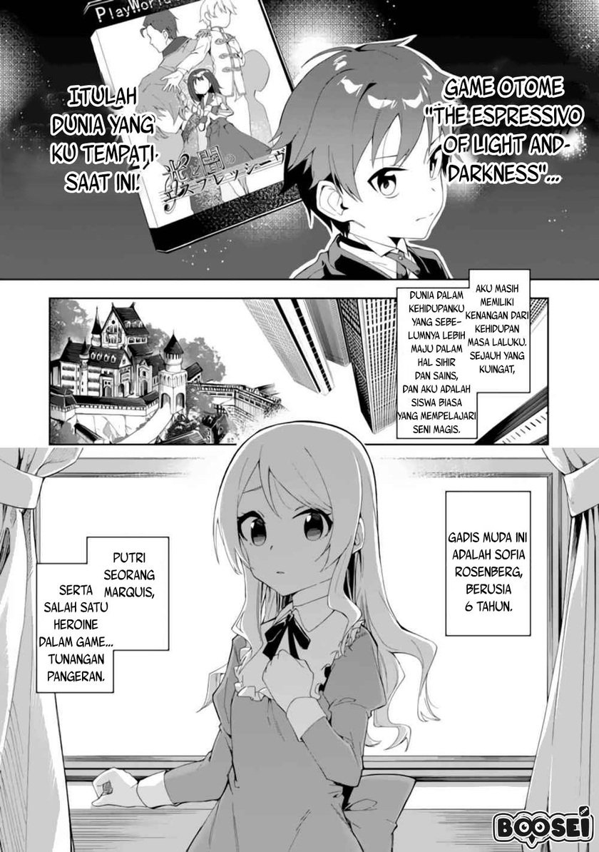 Akuyaku Reijou No Shitsuji-sama Hametsu Flag Wa Ore Ga Tsubusasete Itadakimasu Chapter 1.1