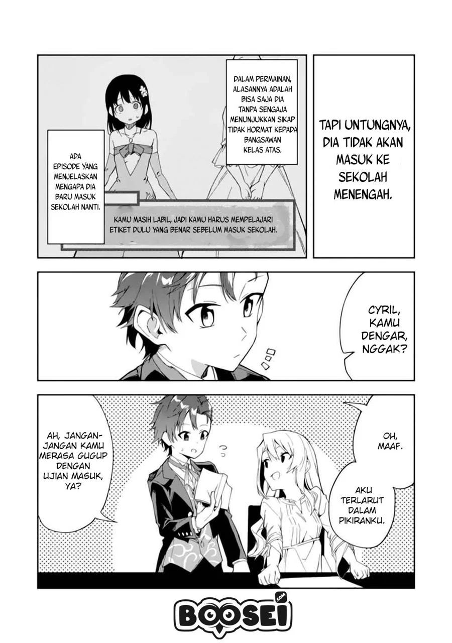 Akuyaku Reijou No Shitsuji-sama Hametsu Flag Wa Ore Ga Tsubusasete Itadakimasu Chapter 2.1