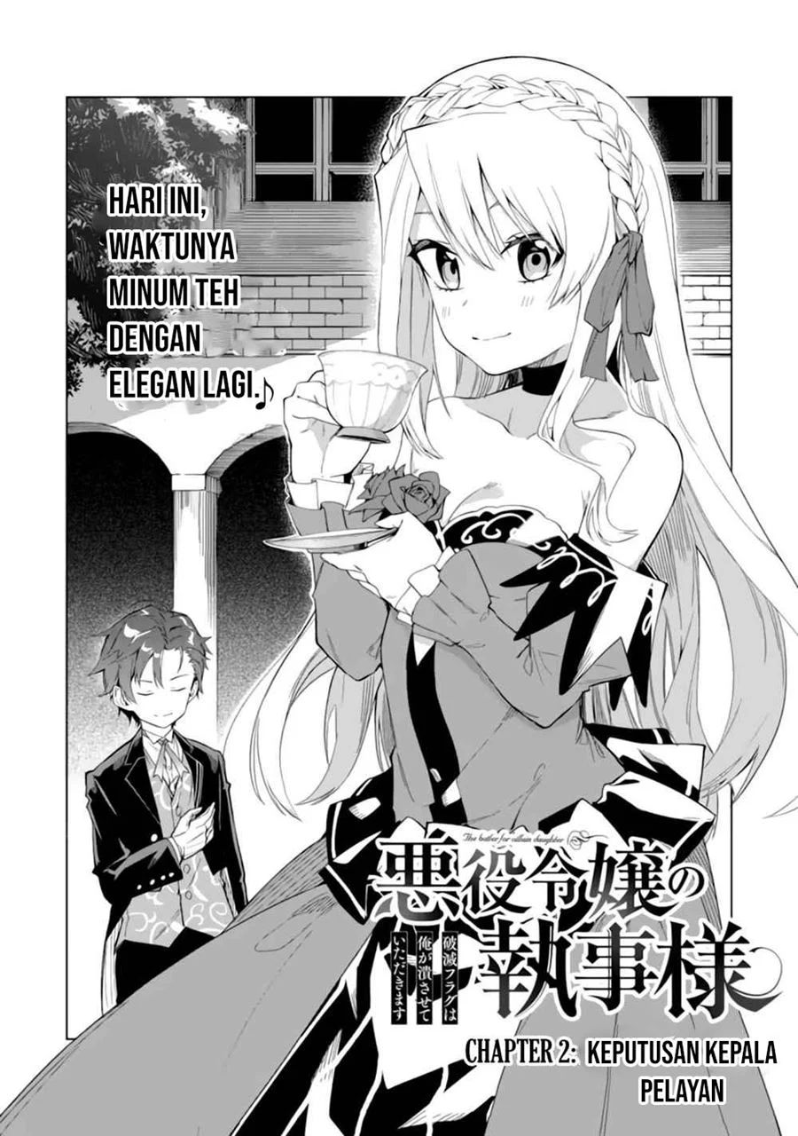 Akuyaku Reijou No Shitsuji-sama Hametsu Flag Wa Ore Ga Tsubusasete Itadakimasu Chapter 2.1