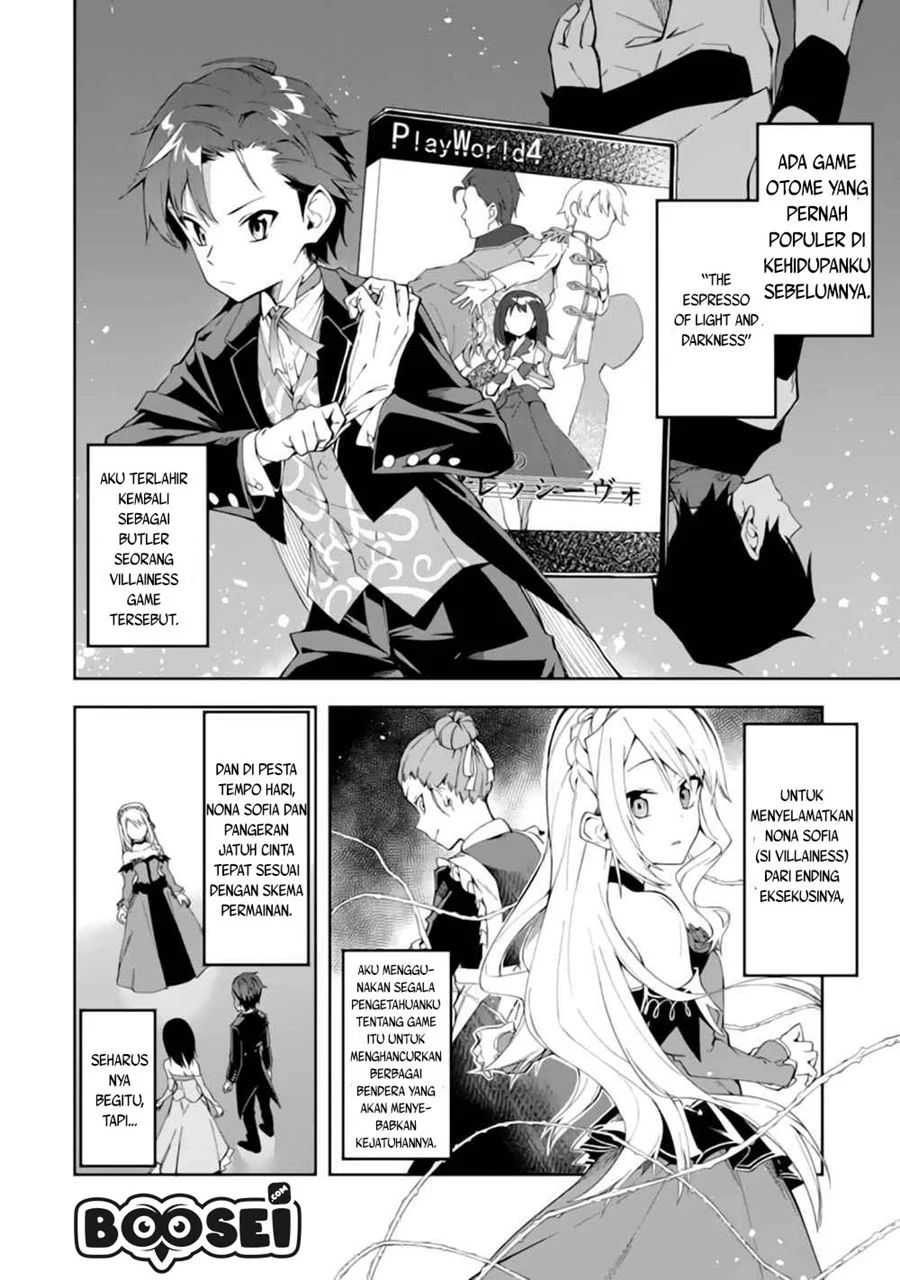 Akuyaku Reijou No Shitsuji-sama Hametsu Flag Wa Ore Ga Tsubusasete Itadakimasu Chapter 2.1