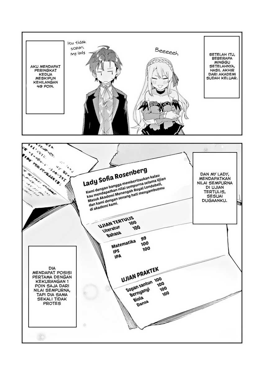 Akuyaku Reijou No Shitsuji-sama Hametsu Flag Wa Ore Ga Tsubusasete Itadakimasu Chapter 3.2