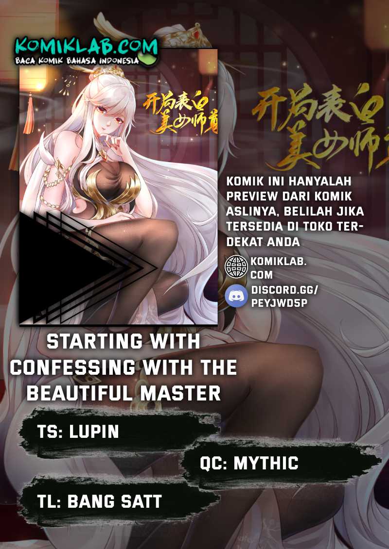 Starting With Confessing With The Beautiful Master Chapter 10