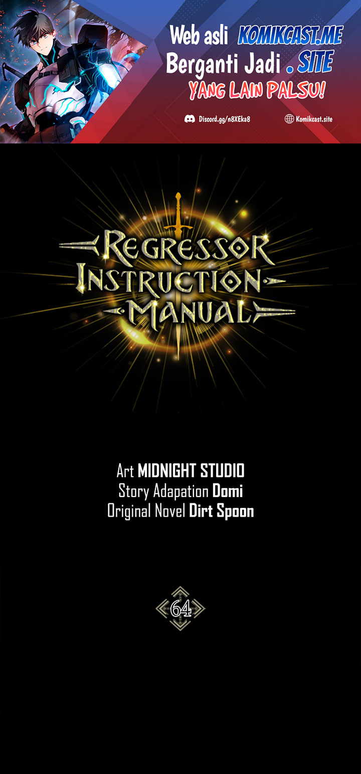 Regressor Instruction Manual Chapter 64