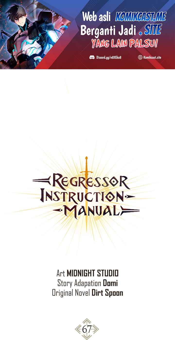 Regressor Instruction Manual Chapter 67