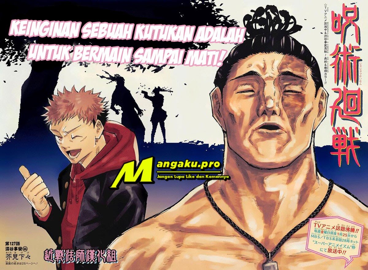 Jujutsu Kaisen Chapter 127