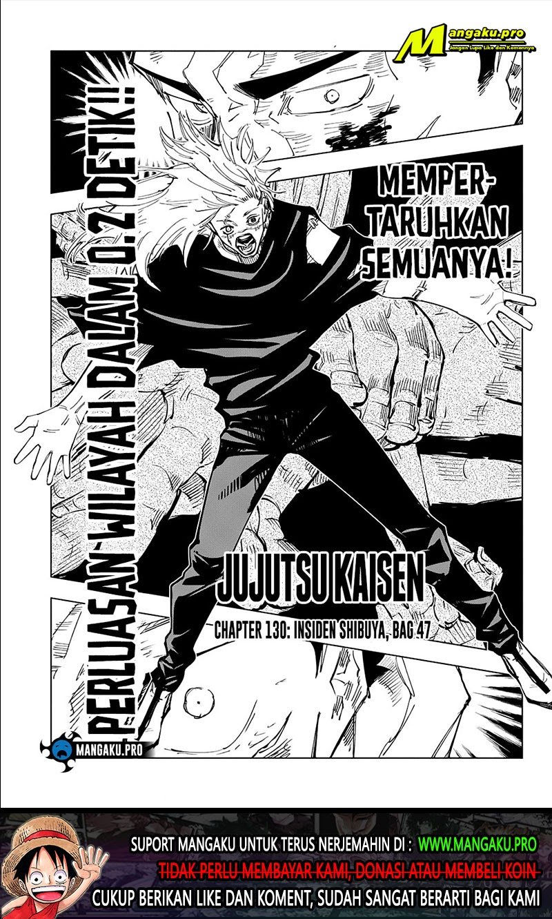 Jujutsu Kaisen Chapter 130