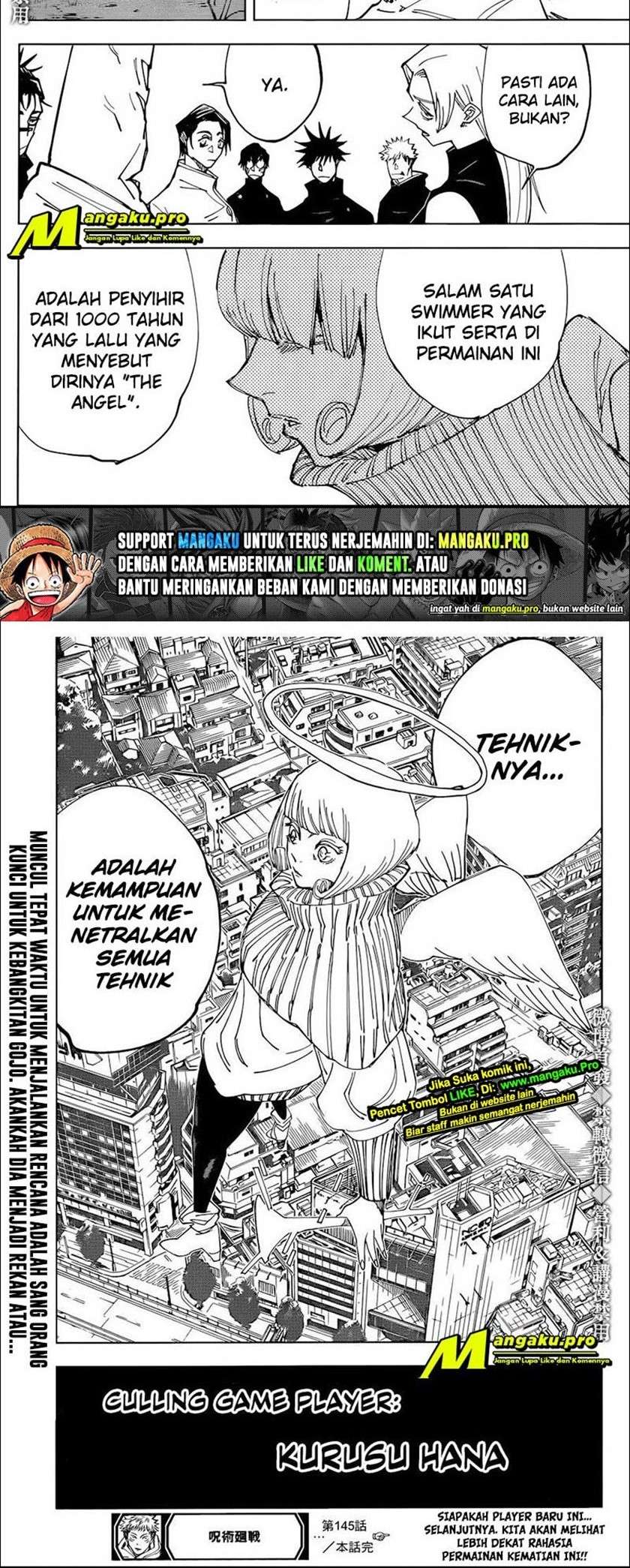 Jujutsu Kaisen Chapter 145