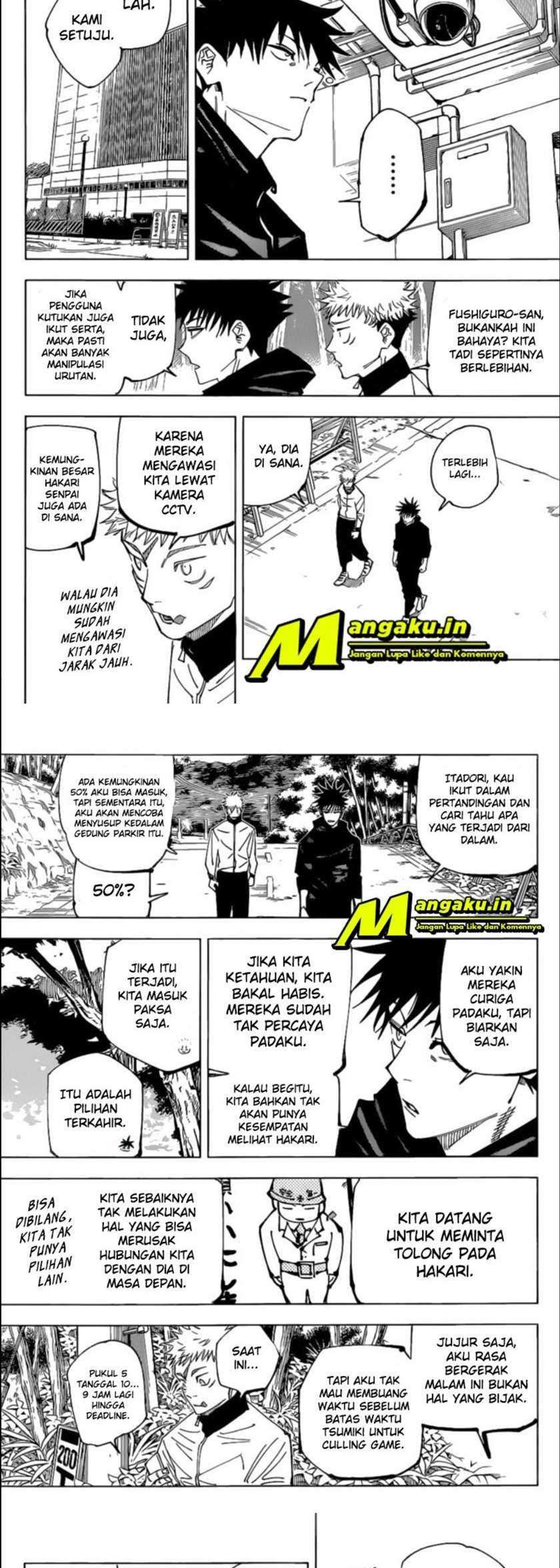 Jujutsu Kaisen Chapter 153