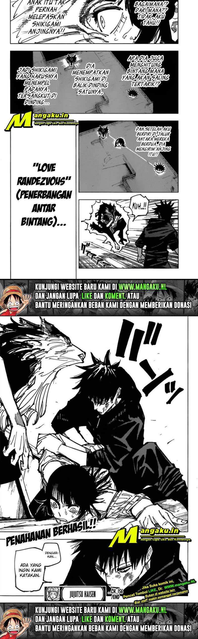 Jujutsu Kaisen Chapter 156