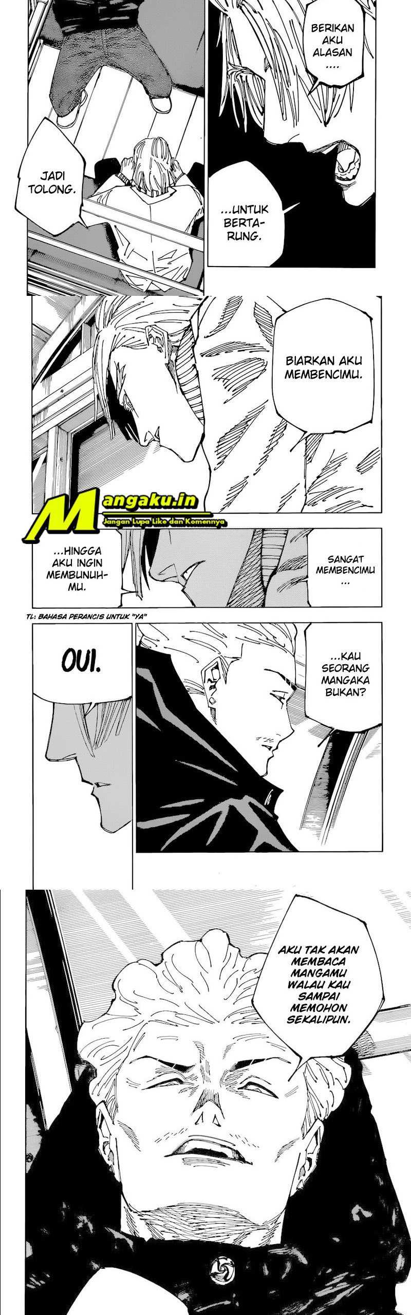 Jujutsu Kaisen Chapter 181