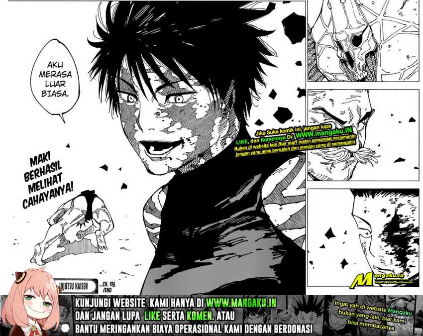 Jujutsu Kaisen Chapter 196