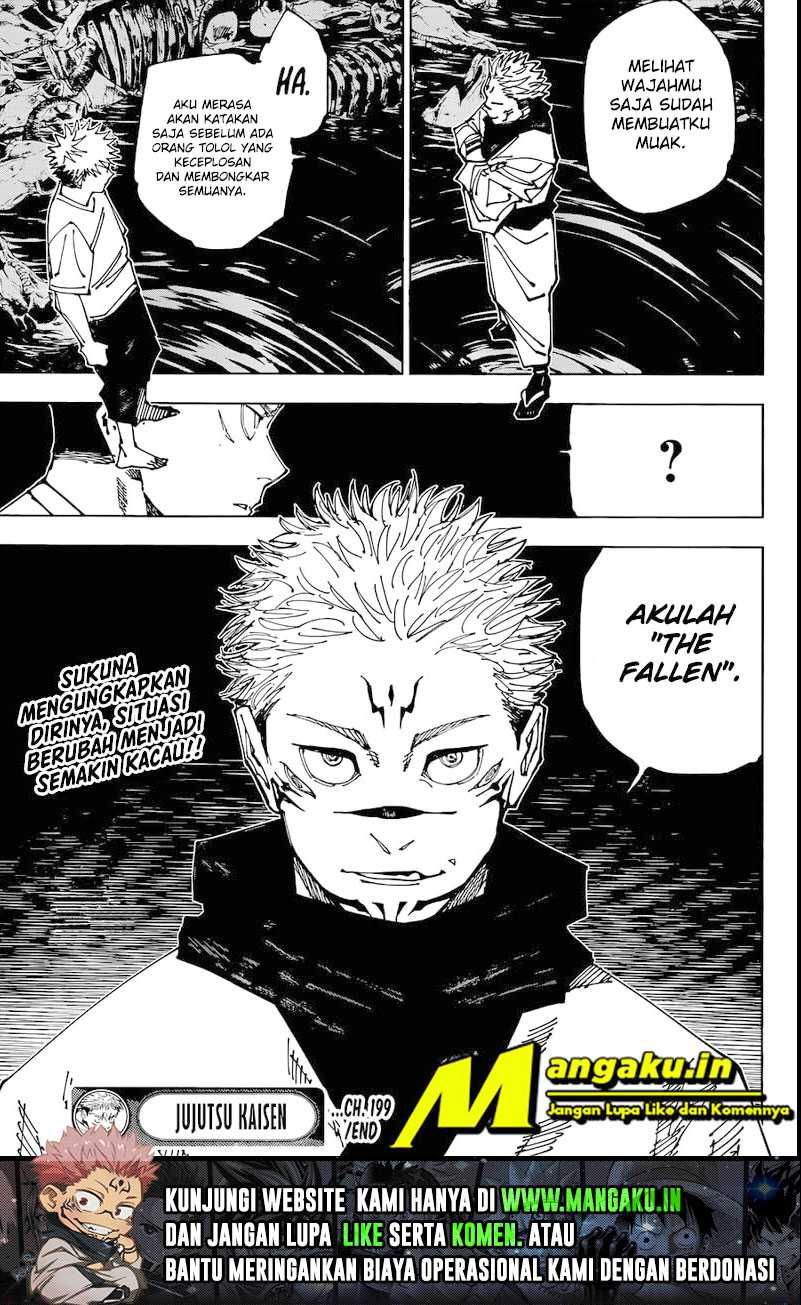 Jujutsu Kaisen Chapter 199