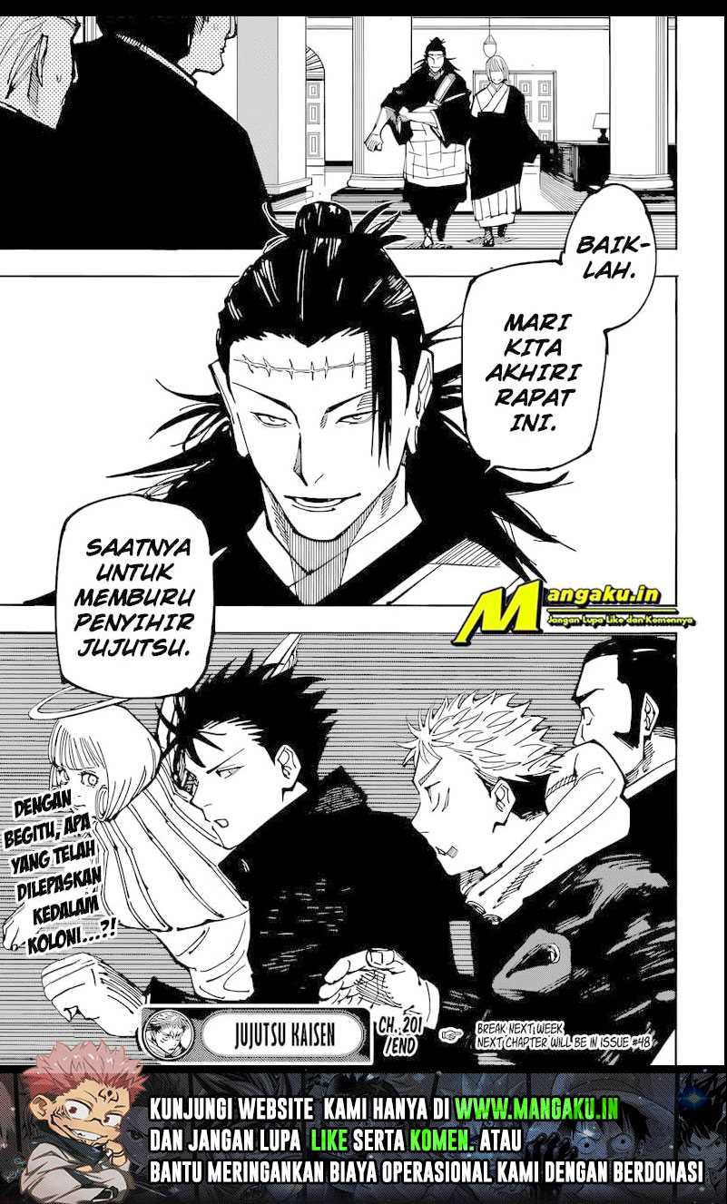 Jujutsu Kaisen Chapter 201