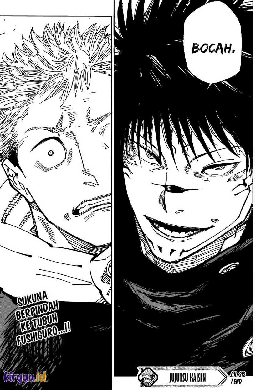 Jujutsu Kaisen Chapter 212