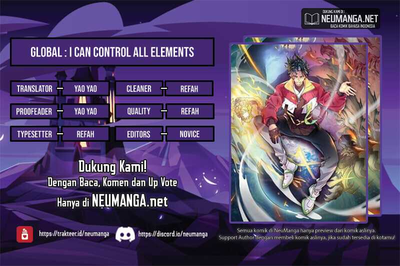 Global Power I Can Control All The Elements Chapter 2