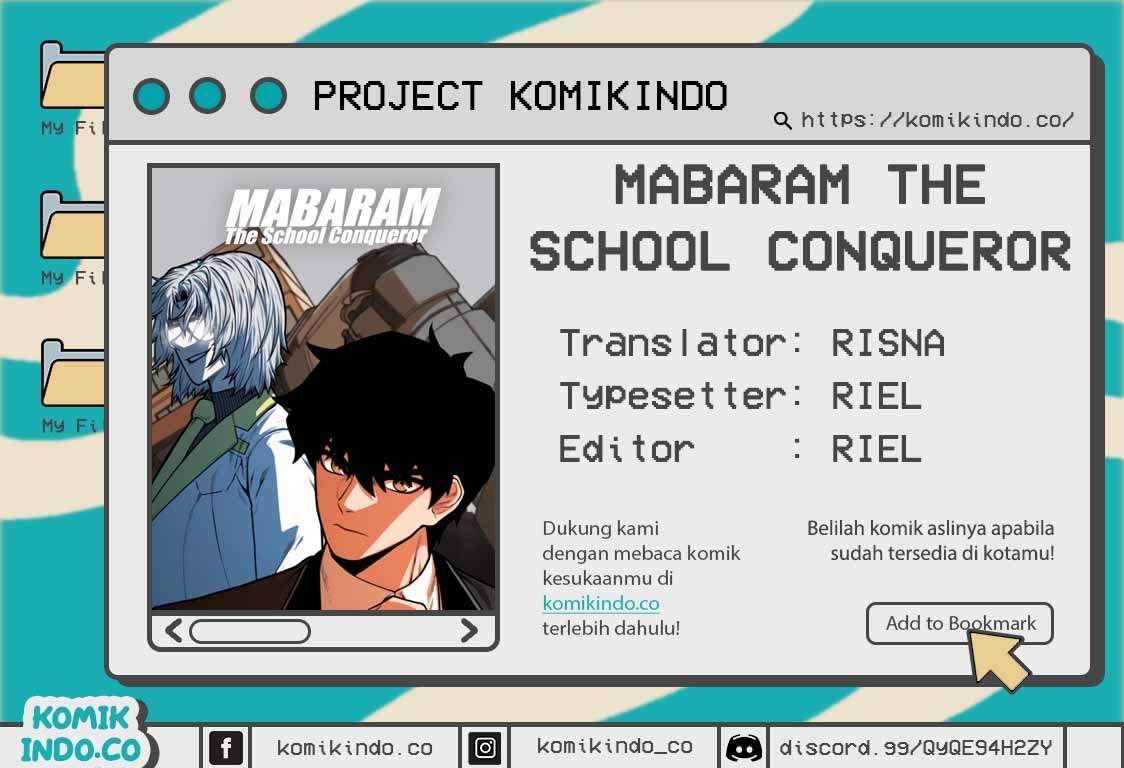 Mabaram The School Conqueror Chapter 1