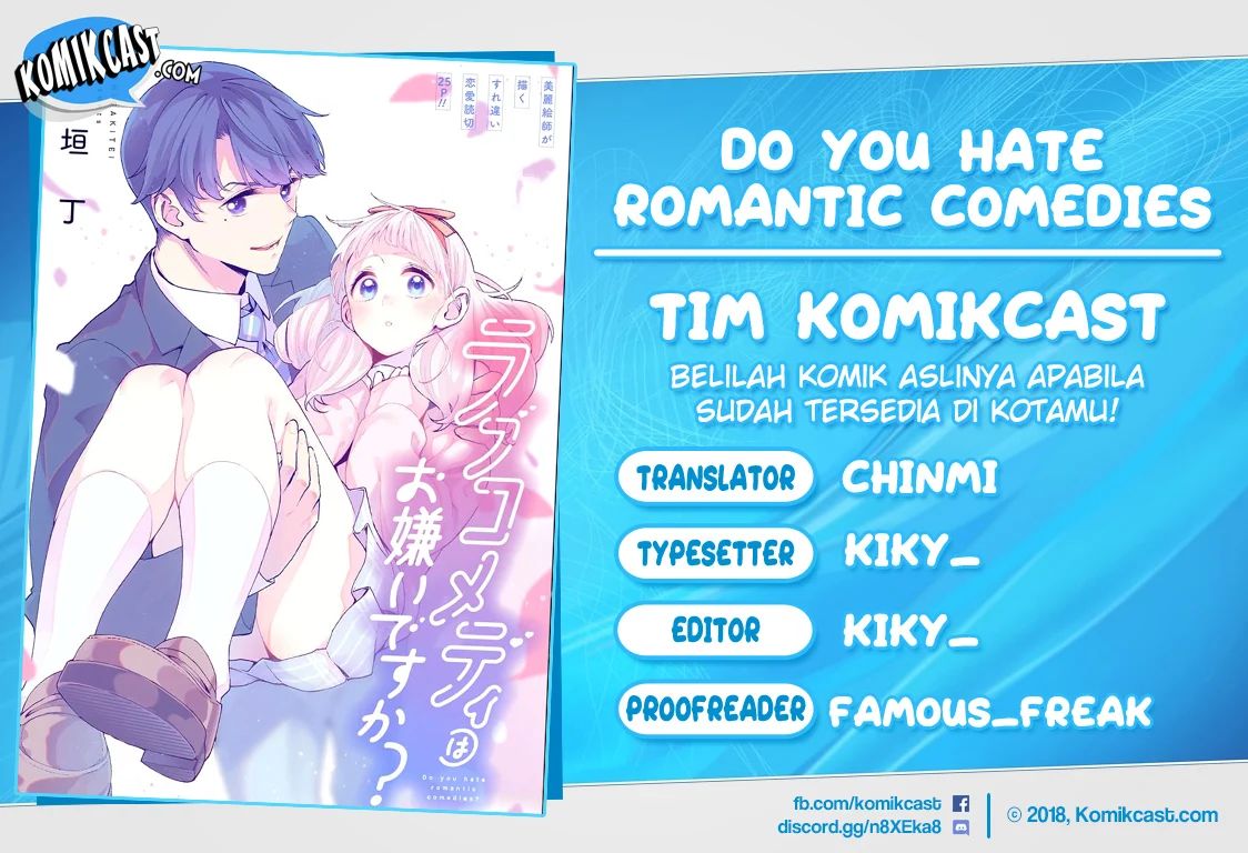 Do You Hate Romantic Comedies Chapter 0