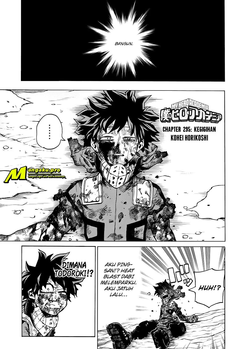 Boku No Hero Academia Chapter 295