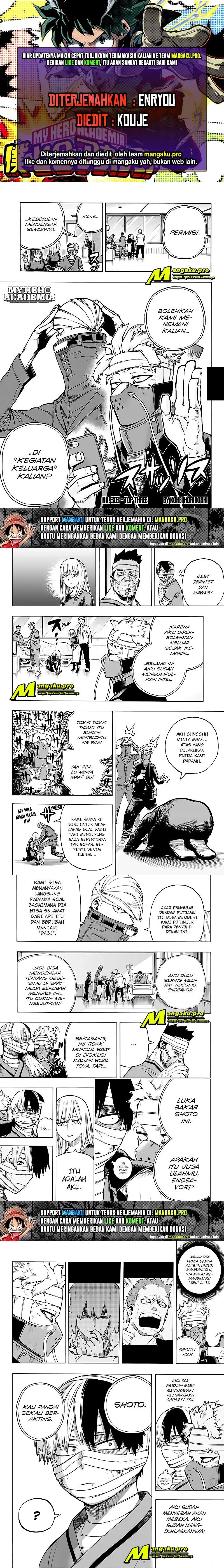 Boku No Hero Academia Chapter 303