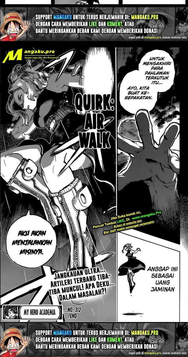 Boku No Hero Academia Chapter 312