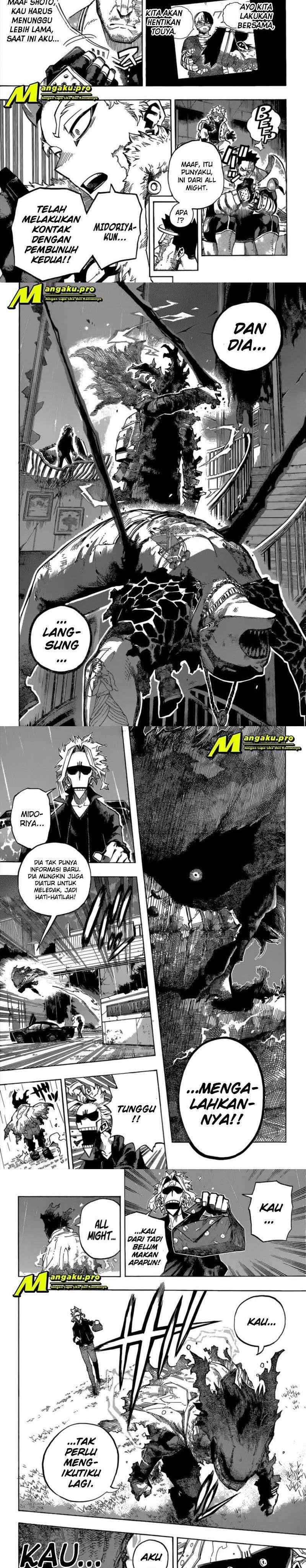 Boku No Hero Academia Chapter 317