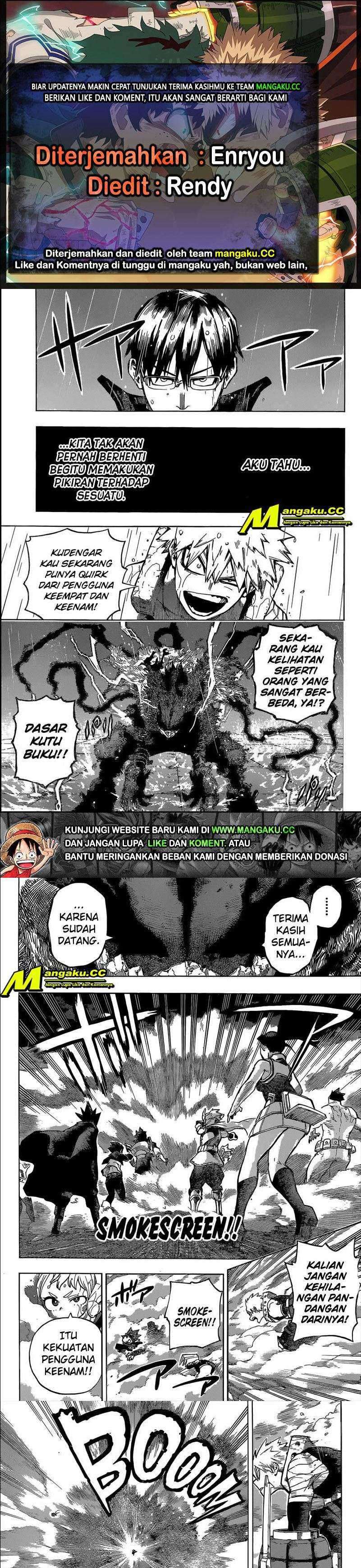 Boku No Hero Academia Chapter 320